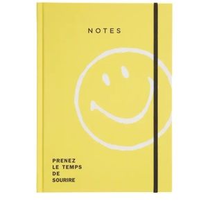 SMILEY LINED 150 Page NOTEBOOK NWT